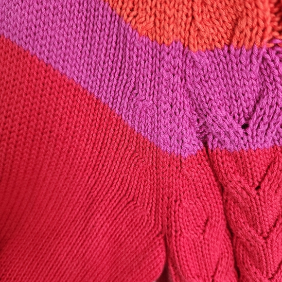 Lands’ End The Drifter Crew Neck Knit Sweater Sz Med Petite - Picture 7 of 8